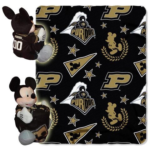 Purdue Boilermakers NCAA Mickey Mouse with Throw Combo