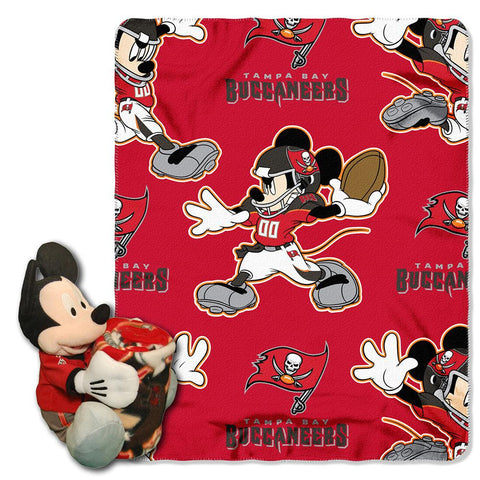 Tampa Bay Buccaneers NFL Mickey Mouse with Throw Combo