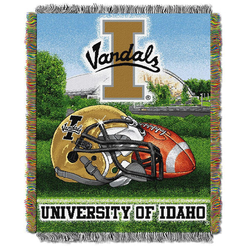 Idaho Vandals NCAA Woven Tapestry Throw (Home Field Advantage) (48x60)