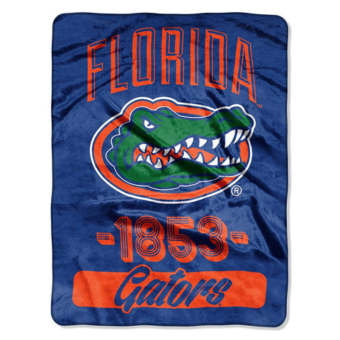 Florida Gators NCAA Micro Raschel Blanket (Varsity Series) (48x60)