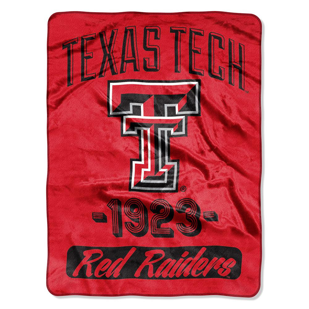 Texas Tech Red Raiders NCAA Micro Raschel Blanket (Varsity Series) (48x60)