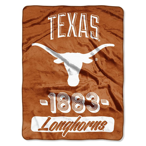 Texas Longhorns NCAA Micro Raschel Blanket (Varsity Series) (48x60)