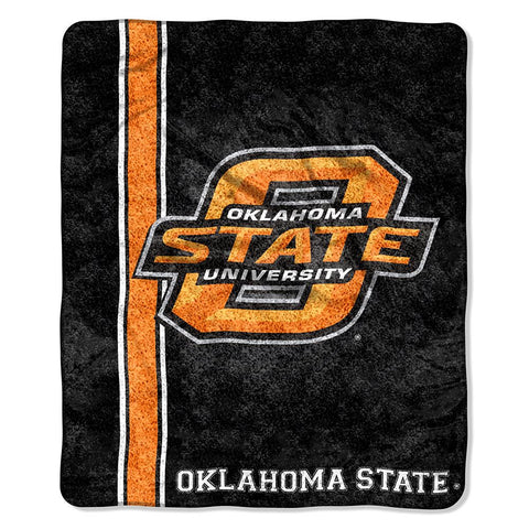 Oklahoma State Cowboys NCAA Sherpa Throw (Jersey Series) (50in x 60in)