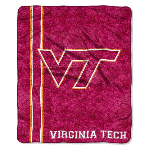 Virginia Tech Hokies NCAA Sherpa Throw (Jersey Series) (50in x 60in)
