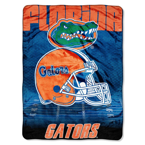 Florida Gators NCAA Micro Raschel Blanket (Overtime Series) (80x60)