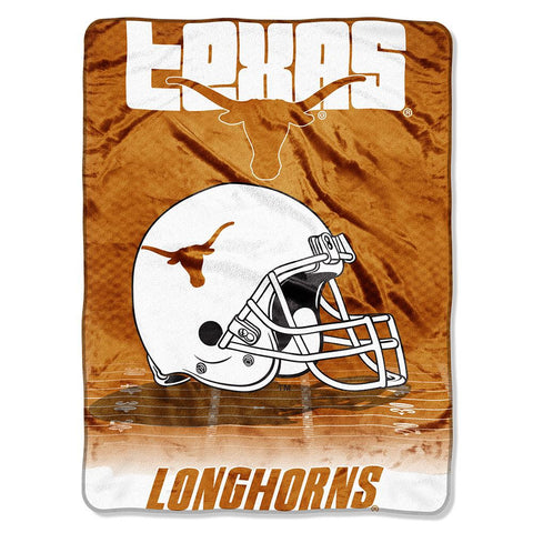 Texas Longhorns NCAA Micro Raschel Blanket (Overtime Series) (80x60)