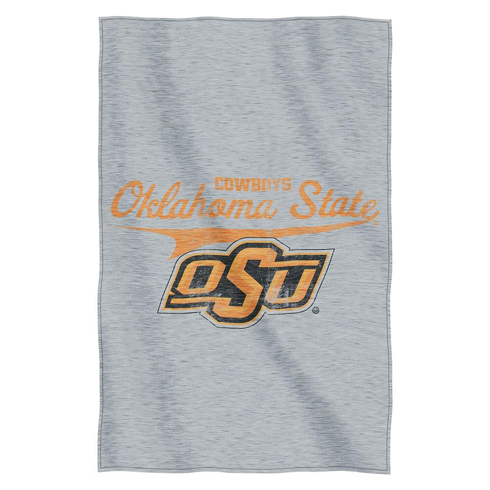 Oklahoma State Cowboys NCAA Sweatshirt Throw