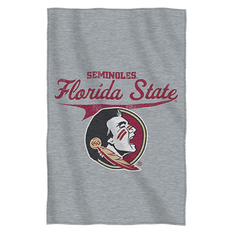 Florida State Seminoles NCAA Sweatshirt Throw (54 x84)