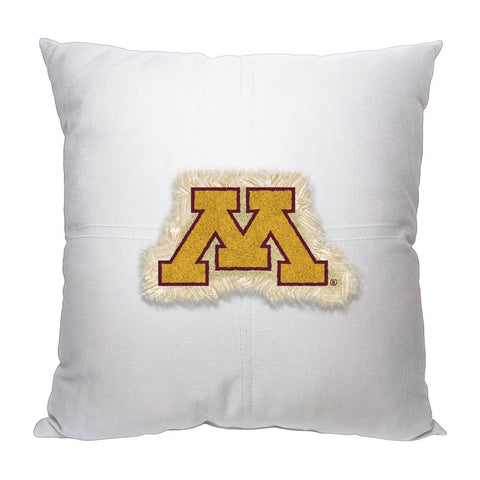 Minnesota Golden Gophers NCAA Team Letterman Pillow (18x18)