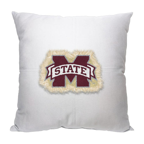 Mississippi State Bulldogs NCAA Team Letterman Pillow (18x18)