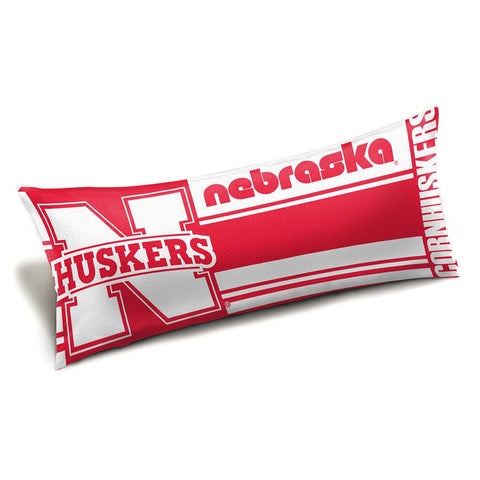 Nebraska Cornhuskers NCAA Full Body Pillow (Seal Series) (19x48)