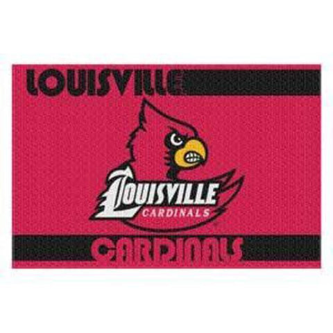 Louisville Cardinals NCAA Tufted Rug (Old Glory Series) (59x39)