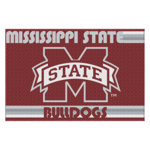 Mississippi State Bulldogs NCAA Tufted Rug (Old Glory Series) (59x39)