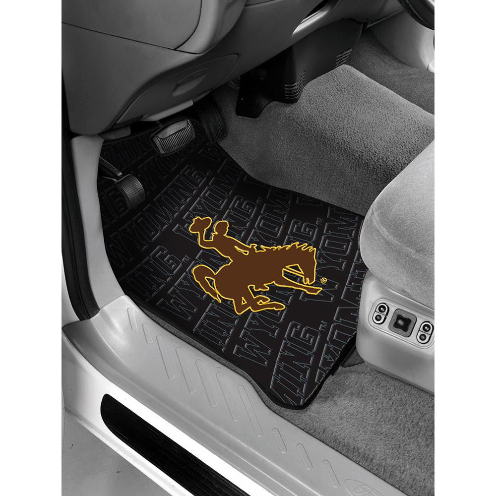 Wyoming Cowboys NCAA Car Front Floor Mats (2 Front) (17x25)
