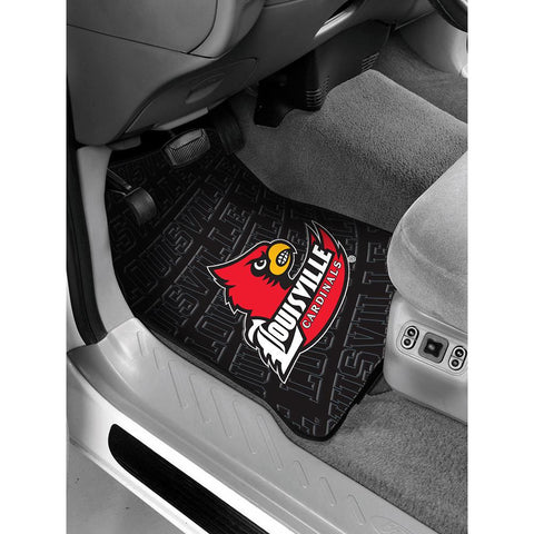 Louisville Cardinals NCAA Car Front Floor Mats (2 Front) (17x25)