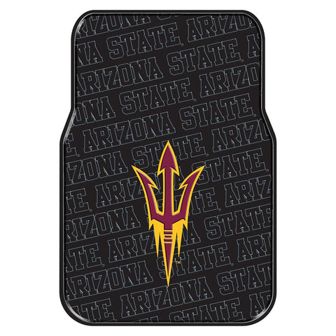 Arizona State Sun Devils NCAA Car Front Floor Mats (2 Front) (17x25)