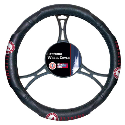 Alabama Crimson Tide NCAA Steering Wheel Cover (14.5 to 15.5)