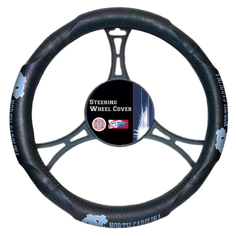North Carolina Tar Heels NCAA Steering Wheel Cover (14.5 to 15.5)