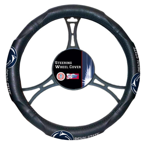 Penn State Nittany Lions NCAA Steering Wheel Cover (14.5 to 15.5)