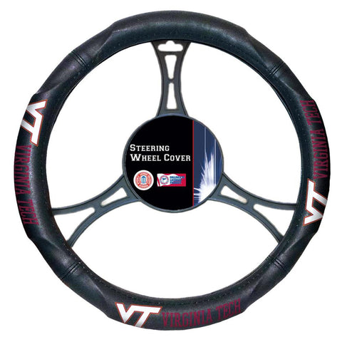 Virginia Tech Hokies NCAA Steering Wheel Cover (14.5 to 15.5)
