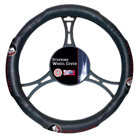 Florida State Seminoles NCAA Steering Wheel Cover (14.5 to 15.5)