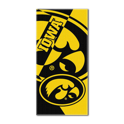 Iowa Hawkeyes NCAA ?Puzzle? Over-sized Beach Towel (34in x 72in)