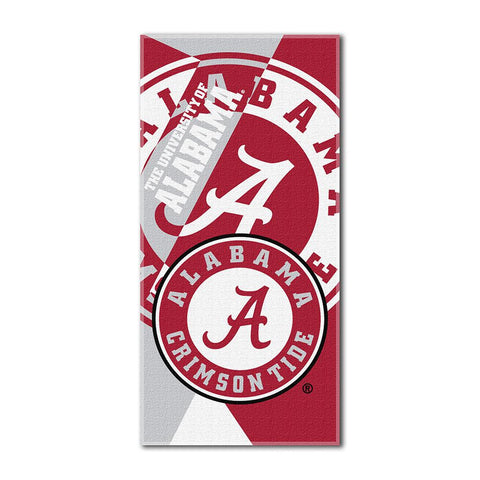Alabama Crimson Tide NCAA ?Puzzle? Over-sized Beach Towel (34in x 72in)