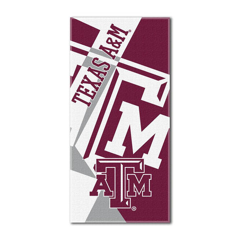 Texas A&M Aggies NCAA ?Puzzle? Over-sized Beach Towel (34in x 72in)