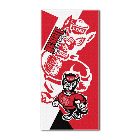 North Carolina State Wolfpack NCAA ?Puzzle? Over-sized Beach Towel (34in x 72in)