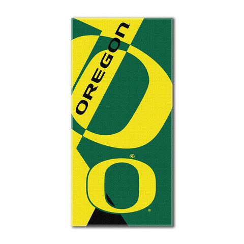 Oregon Ducks NCAA ?Puzzle? Over-sized Beach Towel (34in x 72in)
