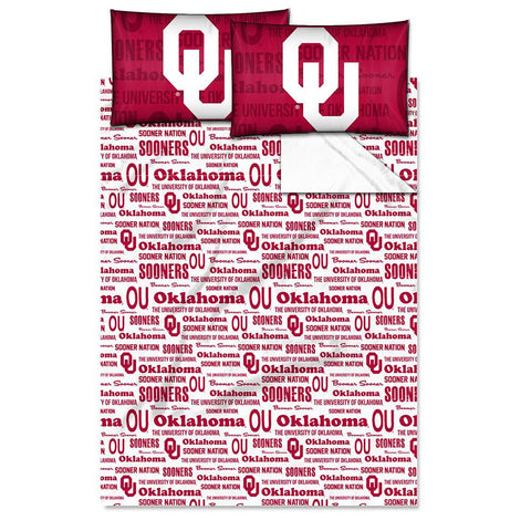 Oklahoma Sooners NCAA Full Sheet Set (Anthem Series)