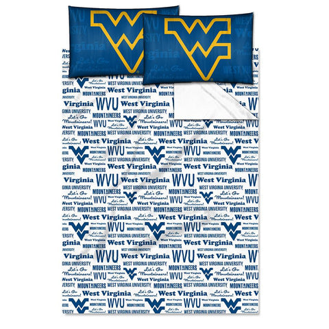 West Virginia Mountaineers NCAA Full Sheet Set (Anthem Series)