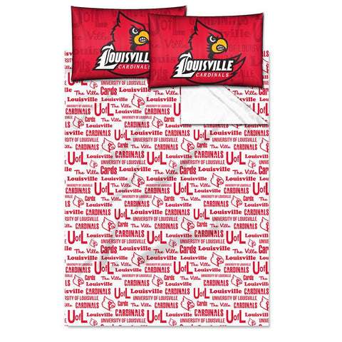 Louisville Cardinals NCAA Full Sheet Set (Anthem Series)