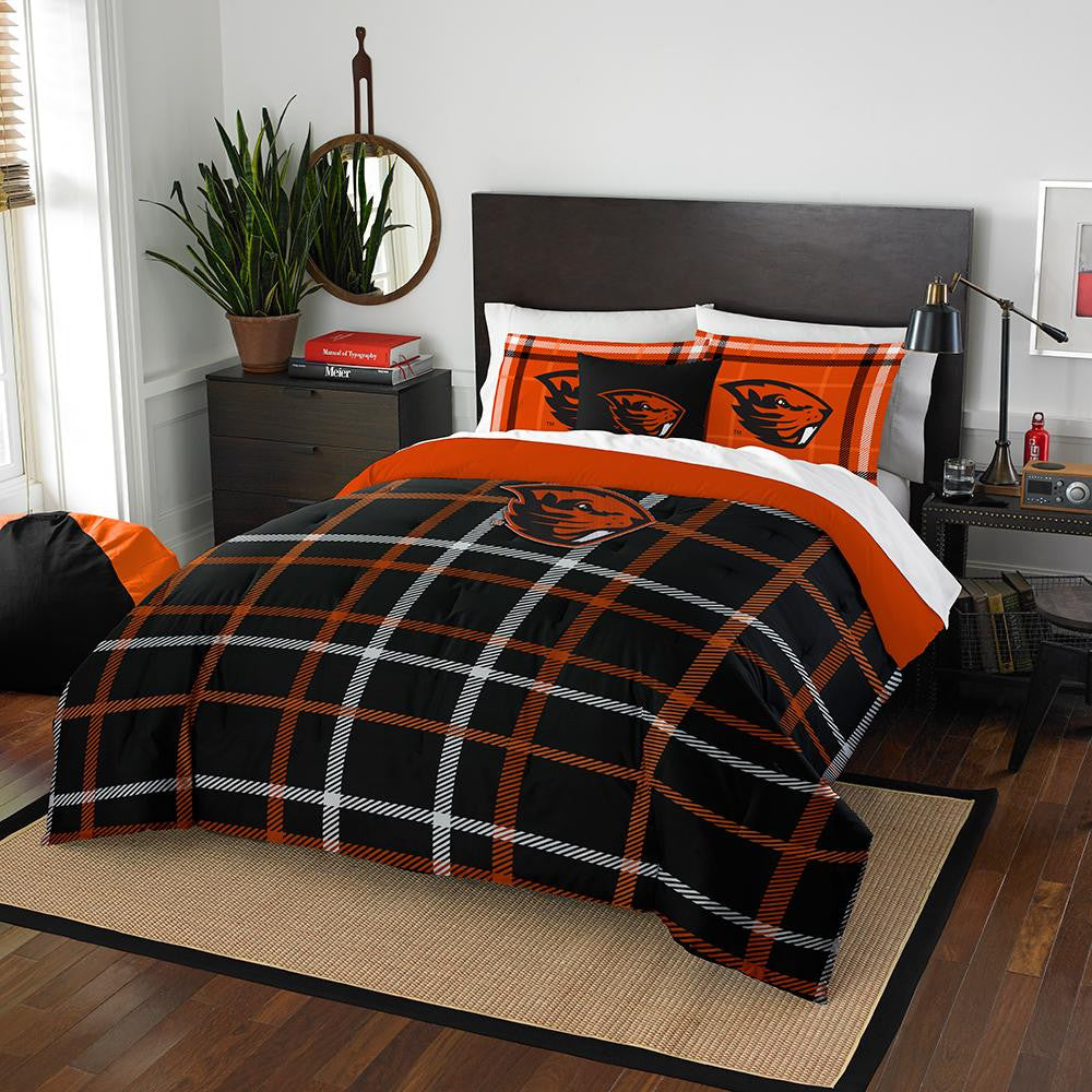 Oregon State Beavers NCAA Full Comforter Set (Soft & Cozy) (76 x 86)