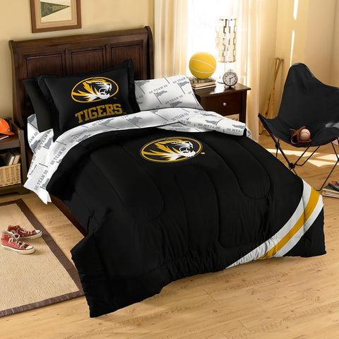 Missouri Tigers NCAA Bed in a Bag (Twin)