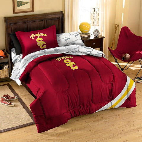 USC Trojans NCAA Bed in a Bag (Twin)