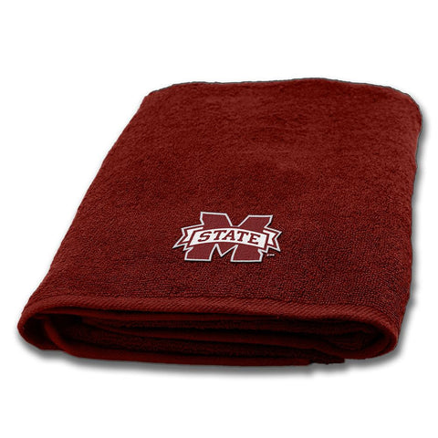 Mississippi State Bulldogs NCAA Applique Bath Towel