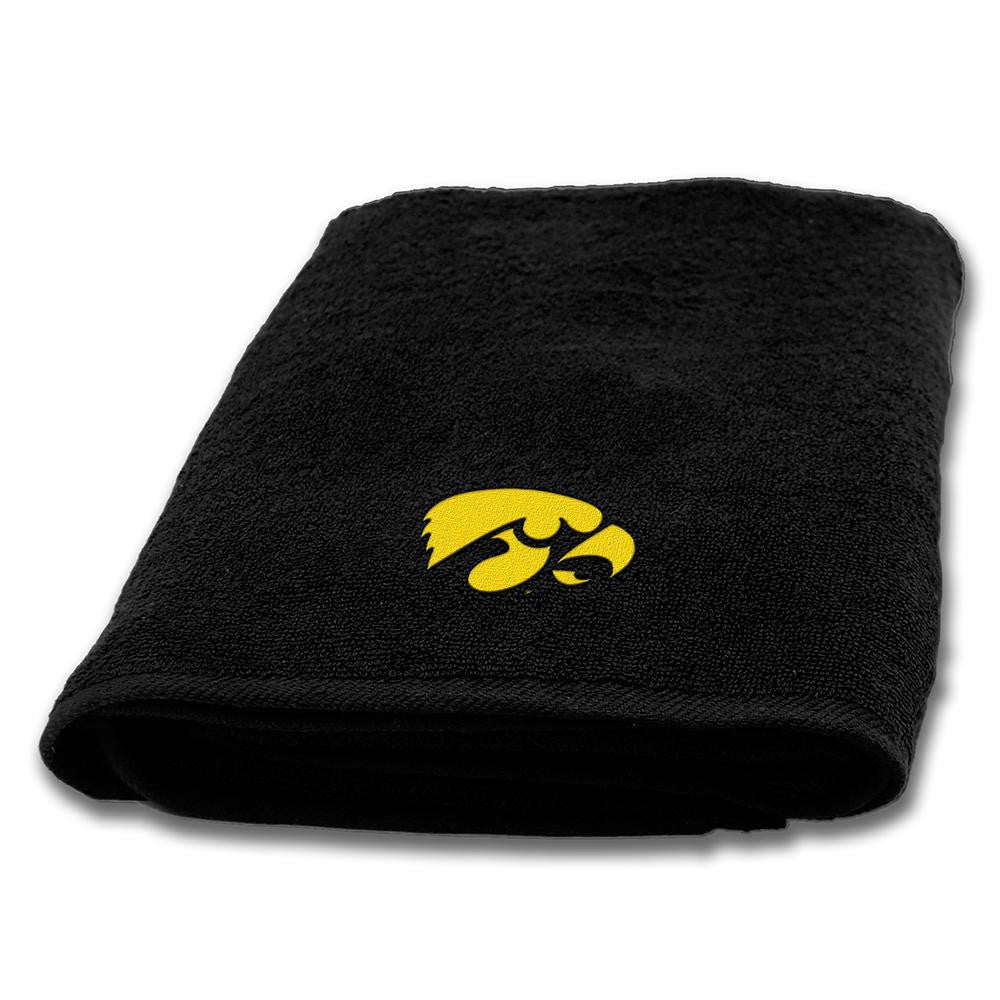 Iowa Hawkeyes NCAA Applique Bath Towel