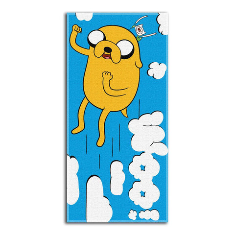 Adventure Time Woo Beach Towels (28in x 58in)