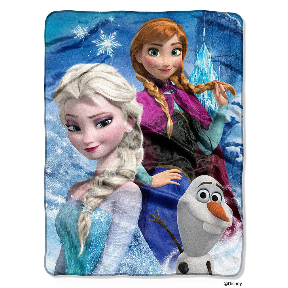 Disney's Frozen Ice Castle Silk Touch Throw (46x60)