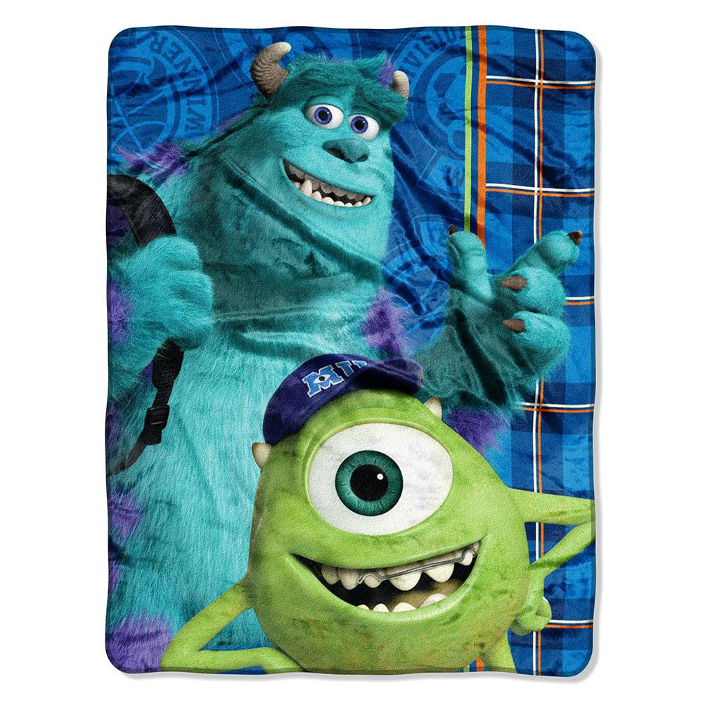 Monsters U Greek Geeks  Micro Raschel Blanket (46in x 60in)