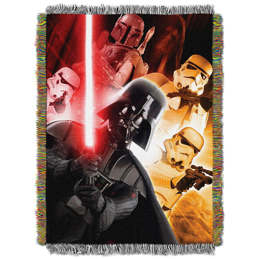Star Wars The Empire  Woven Tapestry Throw Blanket (48x60)