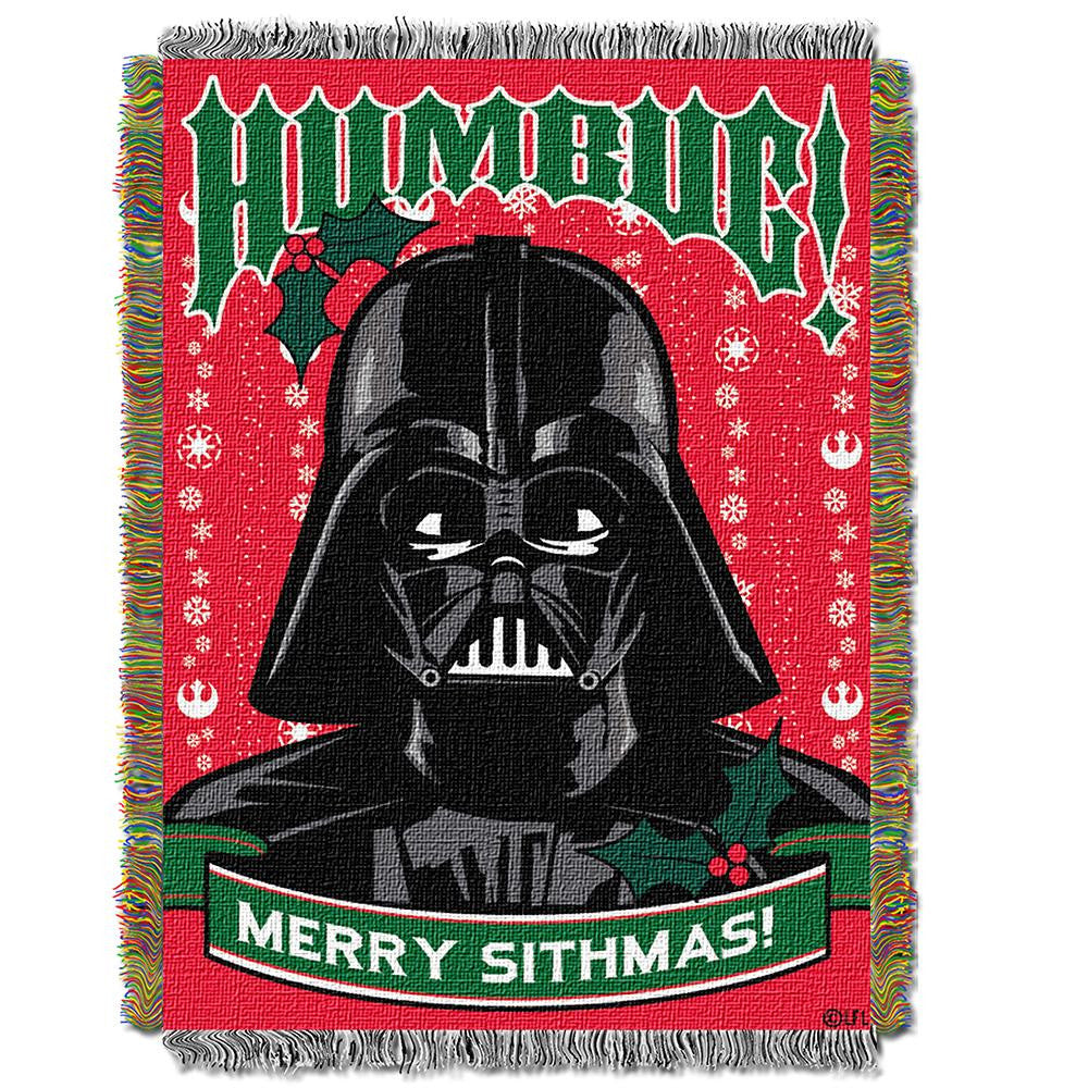 Star Wars Classic Humbug  Woven Tapestry Throw (48inx60in)