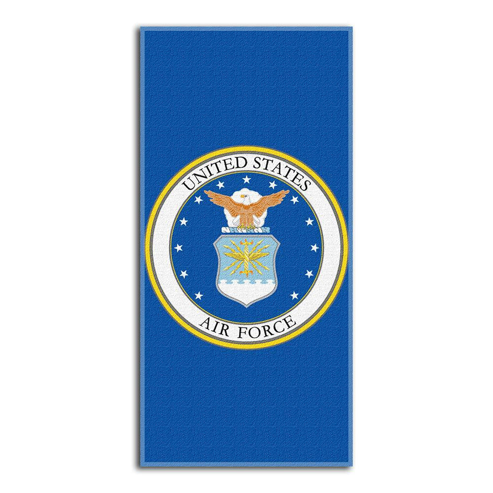 US Air Force Seal Beach Towels (28in x 58in)