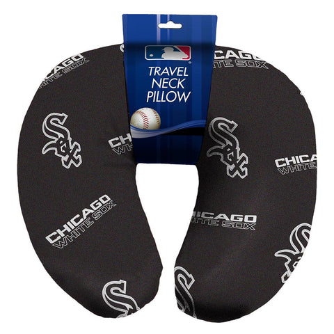 Chicago White Sox MLB Beadded Spandex Neck Pillow (12in x 13in x 5in)