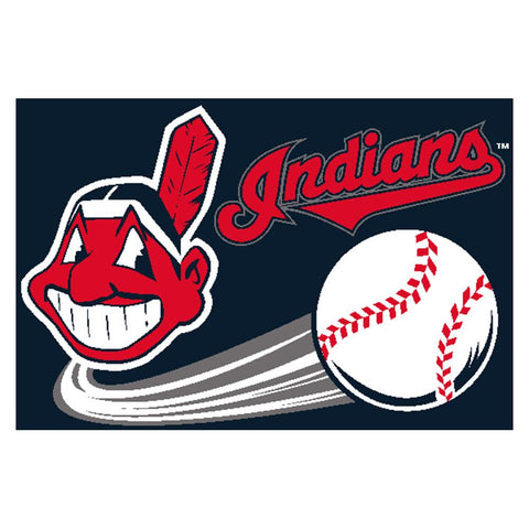 Cleveland Indians MLB Tufted Rug (30x20)
