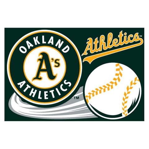 Oakland Athletics MLB Tufted Rug (30x20)