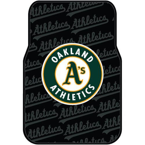 Oakland Athletics MLB Car Front Floor Mats (2 Front) (17x25)