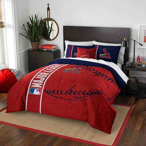 St. Louis Cardinals MLB Full Comforter Set (Soft & Cozy) (76 x 86)