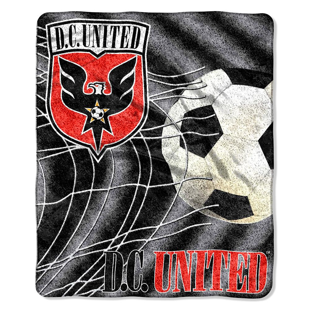 DC United MLS Sherpa Throw (Jersey Series) (50in x 60in)